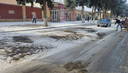 Ağstafaya yağan güclü qarla bağlı bütün zəruri təxirəsalınmaz tədbirlər icra olunur