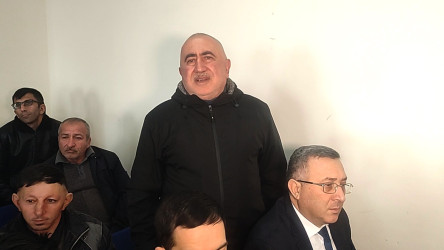 Seymur Orucov Ağstafanın Qıraq Kəsəmən kəndində növbəti dəfə vətəndaşları dinləyib