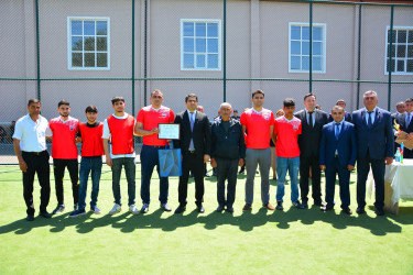 Ağstafada Ümummilli Lider Heydər Əliyevin 102-ci ildönümünə həsr olunmuş yerli bələdiyyə komandaları arasındakı minifutbol üzrə xatirə turnirinin final oyunu keçirilib, qaliblər təltif olunublar