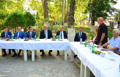 Seymur Orucov növbəti dəfə rayon ağsaqqalları ilə görüş keçirib