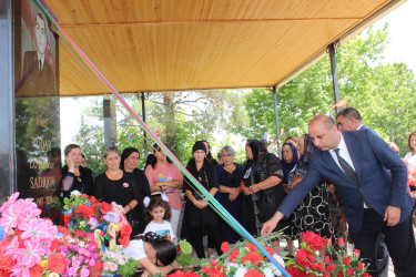 Tovuz döyüşləri şəhidi Vüqar Lətif oğlu Sadıqovun ildönümündə əziz xatirəsi yad olunub.