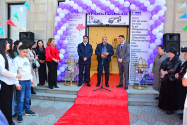 Ağstafada “1 İnci Psixoloji və Nitq Mərkəzi” sakinlərin istifadəsinə verilib