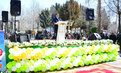 Bu il də elimizə Zəfər coşqusu ilə qədəm qoyan Novruz bayramı Ağstafada möhtəşəm bayram təntənəsi ilə qeyd olunub