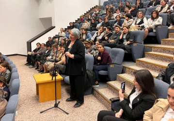 Ağstafa rayon Heydər Əliyev Mərkəzində “Ailə münasibətlərinin psixoloji əhəmiyyəti” mövzusunda konfrans təşkil olunub