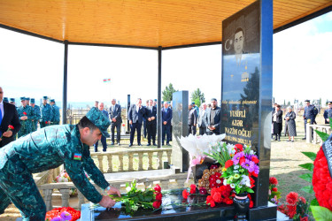 Vətinimizin azadlığı və suverenliyi uğrunda canından keçən qəhrəman şəhidlərimizin əziz xatirəsi Ağstafada da dərin ehtiramla yad olunur