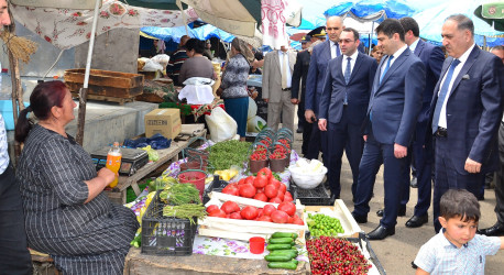 Ağstafada vətəndaşlara xidmət göstərən əsas ticarət və digər obyektlərdəki mövcud şərait diqqət mərkəzində saxlanılır