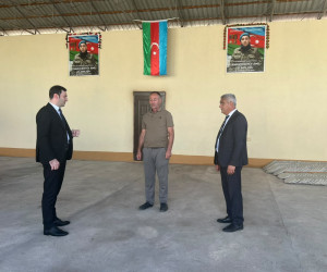Ağstafada şəhidlərimizin məzarları ziyarət olunub, ailə üzvlərinə baş çəkilib