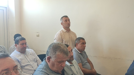 Ağstafada vətəndaşların növbəti səyyar qəbulu Köçəsgər kəndində keçirilib