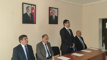 Seymur Orucov Dağ Kəsəmən kəndində səyyar qəbul keçirdi