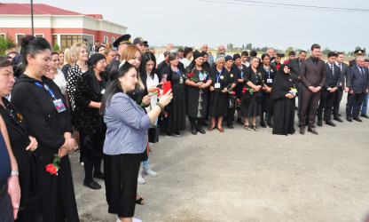 Vətən müharibəsi şəhədimiz Nihad Adil oğlu Abdullayevin xatirəsinə inşa olunan bulaq-kompleksinin açılışı olub