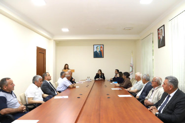 Ağstafada "Qərbi Azərbaycan irsinin qorunması və təbliği" mövzusunda dəyirmi masa təşkil olunub