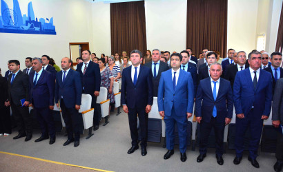 Ağstafada “Şəhərsalma və Memarlıq İli” çərçivəsində “Milli memarlıq irsimiz” mövzusunda maarifləndirici tədbir keçirilib