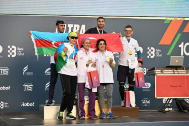 Ağstafalı atlet Ağa Əliyev ölkəmizdə ilk dəfə keçirilən 100 km məsafəyə ultramarafonda 2-ci olub