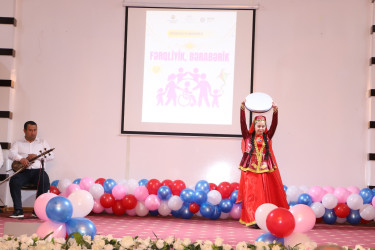 3 dekabr – Beynəlxalq Əlillər Günündə Ağstafada xüsusi qayğıya ehtiyacı olan uşaqlar üçün “Fərqliyik, bərabərik” adlı bədii-əyləncəli tədbir keçirilib