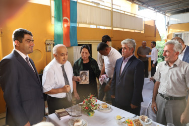 Ağstafada ürəyi Göyçə həsrəti ilə alovlanan yazıçı-publisist Aydın Tağızadənin 75 illik yubileyi qeyd olunub