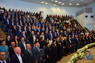 Ağstafada 20 Sentyabr – Dövlət Suverenliyi Günü münasibəti ilə “Müstəqilliyimiz əbədidir, daimidir, dönməzdir” mövzusunda ümumrayon tədbiri keçirilib