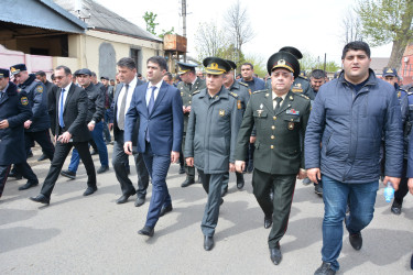 Ağstafalı şəhidimiz, Azərbaycan Ordusunun giziri Elşad Qabil oğlu Həsənov izdihamla torpağa tapşırılıb