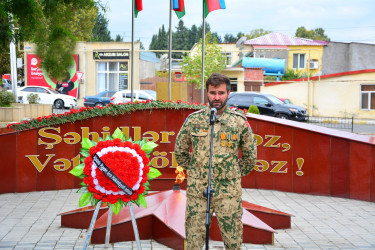 27 Sentyabr – Anım Günü Ağstafanın Şəhidlər Memorial kompleksində dərin ehtiramla qeyd olunub