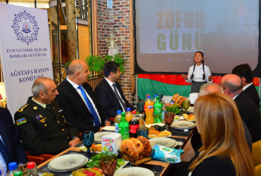 8 Noyabr Zəfər Günü ərəfəsində şəhidlərimizin ailə üzvləri ilə növbəti görüş keçirilib