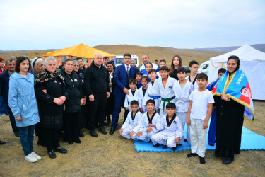 Ağstafada 8 Noyabr – Zəfər Gününün beşinci ildönümünə həsr olunmuş Zəfər yürüşü keçirilib