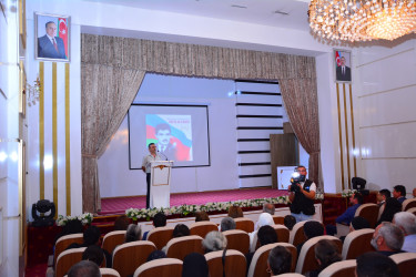 Azərbaycanın Milli Qəhrəmanı şəhid Rafiq Alıcanovun 60 illik yubileyi qeyd edilib