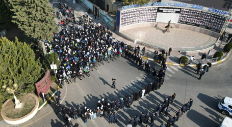 8 Noyabr – Zəfər Gününün beşinci ildönümü münasibəti ilə ağstafalı yeniyetmə və gənclərin Zəfər veloyürüşü keçirilib   