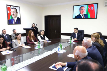 Ağstafada görkəmli oftalmoloq-alim, akademik Zərifə xanım Əliyevanın anadan olmasının 103 illiyinə həsr olunmuş tədbir keçirilib