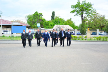 Seymur Orucov Ağstafanın Gürcüstanla həmsərhəd olan Sadıqlı kəndində növbəti dəfə vətəndaşları dinləyib