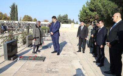 Zəfər Gününün beşinci ildönümü ərəfəsində Ağstafada da şəhidlərimizin xatirəsi dərin ehtiramla yad olunur