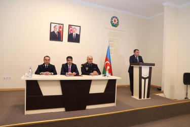 Ağstafada  “Dini radikalizm, erkən nikah, narkomaniya, məişət zorakılığı və kibercinayətkarlığa qarşı mübarizə” mövzusunda növbəti maarifləndirici tədbir keçirilib