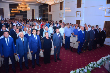 Ağstafada Yeni Azərbaycan Partiyasının veteranı Akif Abbasovun anadan olmasının 85 illik yubileyi qeyd olunub