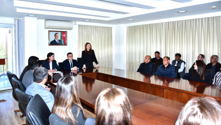 Ağstafa rayon Heydər Əliyev Mərkəzində 28 aprel – Ümumdünya Əməyin Mühafizəsi Günü qeyd olunub