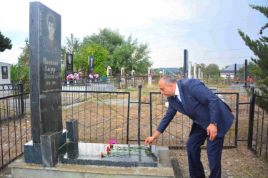 Şəhid Amil Tanırverdiyevin üçüncü ildönümü qeyd olunub