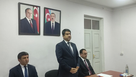 Ağstafada vətəndaşların səyyar qəbulunun növbəti ünvanı Poylu qəsəbəsi olub