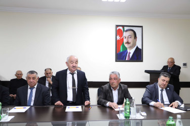 Ağstafa Rayon Ağsaqqallar Şurasına yeni sədr seçilib