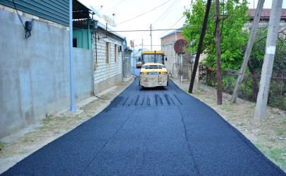 Ağstafa şəhərinin yol-nəqliyyat  infrastrukturunun davamlı yenilənməsi diqqətdə saxlanılır