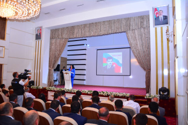 Azərbaycanın Milli Qəhrəmanı şəhid Rafiq Alıcanovun 60 illik yubileyi qeyd edilib