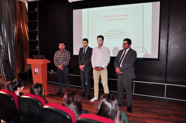 Ağstafa Gənclər Evində gənclərər üçün "Layihələrin yazılması və idarə olunması" mövzusunda təlimlərə start verilib.