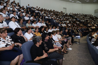 Ağstafada təhsil işçilərinin sentyabr konfransı keçirilib.