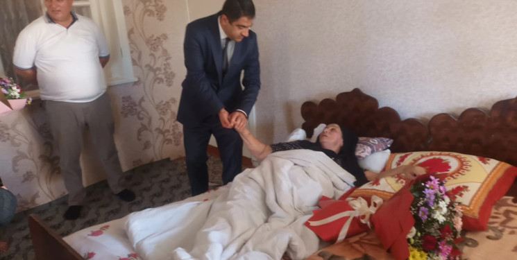 Birinci Qarabağ müharibəsi şəhidimizin anası ziyarət olunub