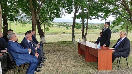 Ağgöl kəndində sakinlərin növbəti səyyar qəbulu keçirilib