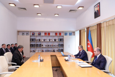 Əmək və əhalinin sosial müdafiəsi naziri Anar Əliyev  Ağstafada vətəndaşları qəbul edib
