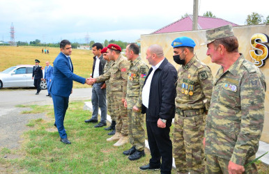 27 Sentyabr - Anım Günündə Ağstafa rayon Şəhidlər Xiyabanı ziyarət olunub