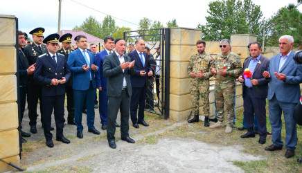 27 Sentyabr - Anım Günündə Ağstafa rayon Şəhidlər Xiyabanı ziyarət olunub