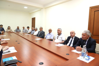 Ağstafada "Qərbi Azərbaycan irsinin qorunması və təbliği" mövzusunda dəyirmi masa təşkil olunub