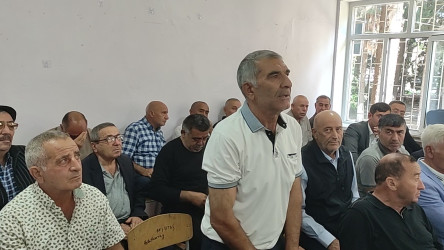 Qaçaq Kərəm kəndində vətəndaşların növbəti səyyar qəbulu keçirilib