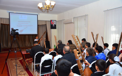 Ağstafada keçirilən Aşıq sənəti müsabiqəsinin seçim turu keçirilib