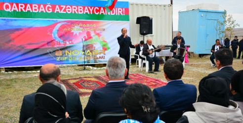 Ağstafada 8 Noyabr – Zəfər Gününün beşinci ildönümünə həsr olunmuş Zəfər yürüşü keçirilib