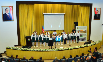 Ağstafada “Vətənpərvər Azərbaycan gəncliyi – Sağlam gənclik, sağlam gələcək” mövzusunda görüş keçirilib