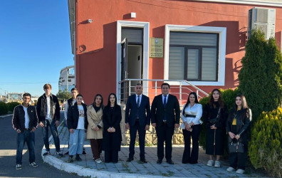 Azərbaycan arxivinin 105 illiyi çərçivəsində Ağstafa Rayon Dövlət Arxivinə gənc könüllülərin ekskursiyası təşkil edilib